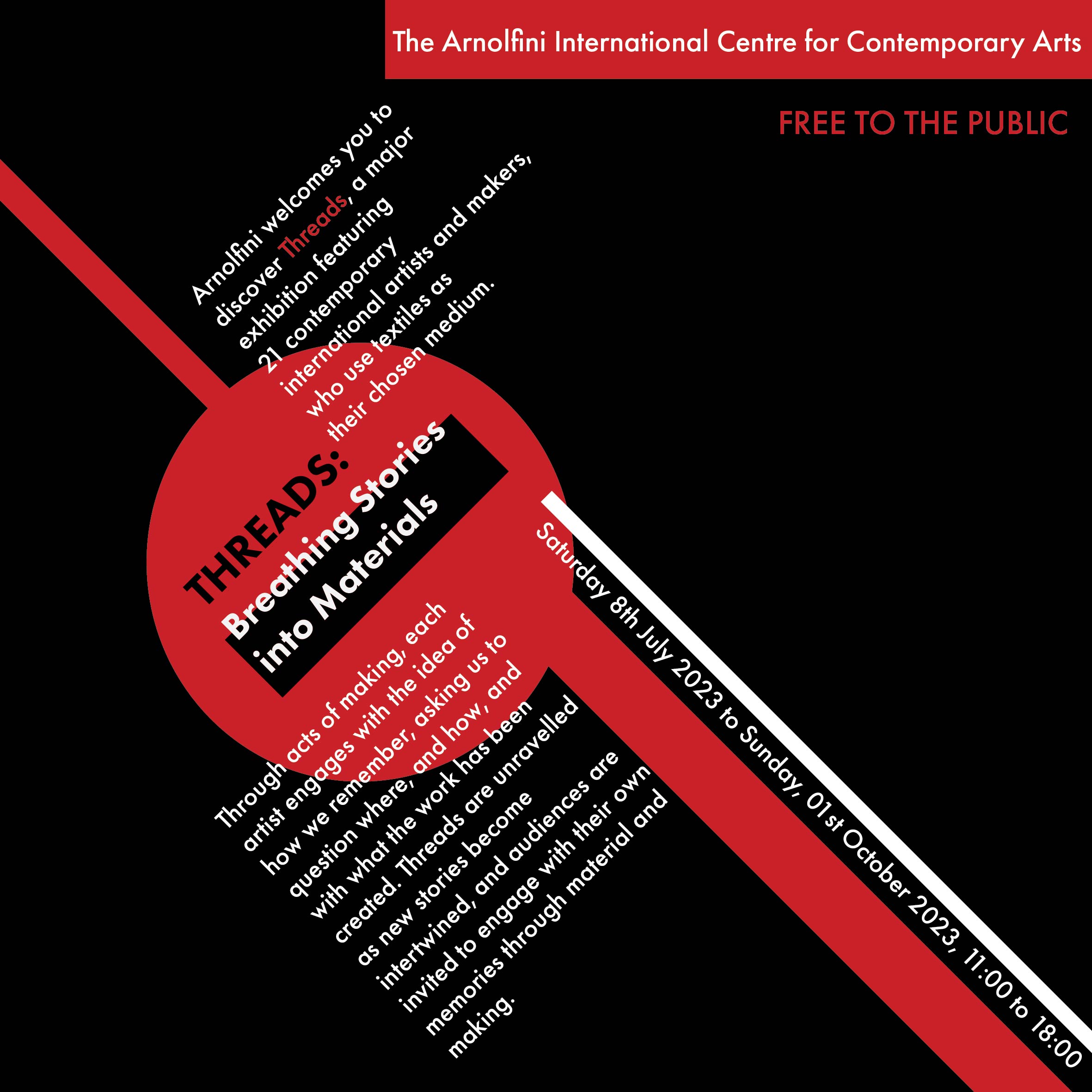My axial typographic poster.